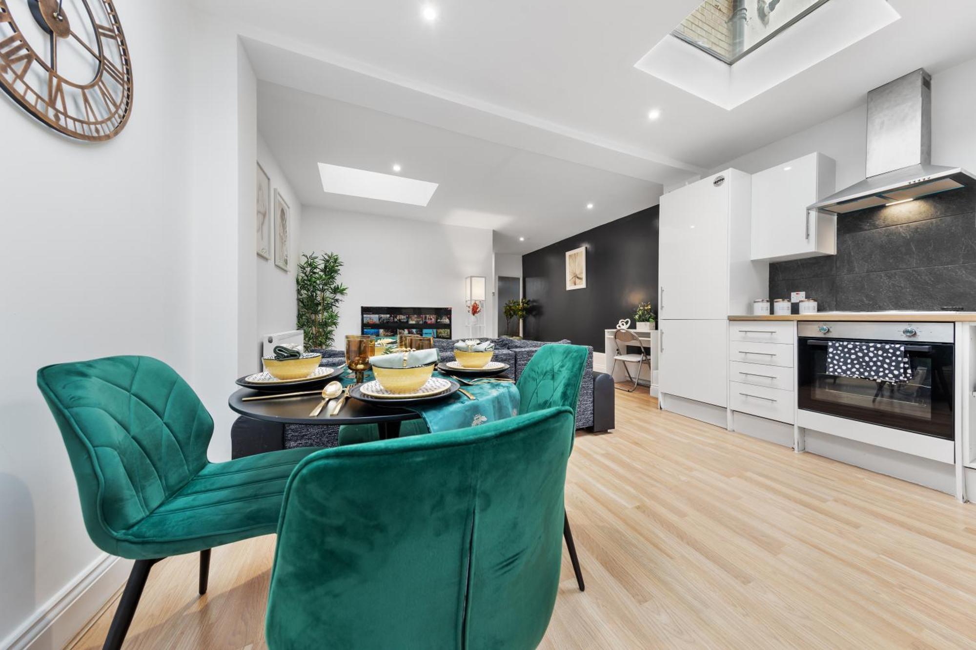 Appartamento Immaculate 2-bed Escape- Sleeps 6- Garden & Parking - 15 Mins To Central- Save 20 Percent Weekly!